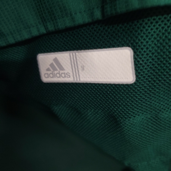 MEN ADIDAS OUTDOOR CLIMAPROOF WATER PROOF BREATHABLE JACKET HOODED GREEN - Picture 10 of 12